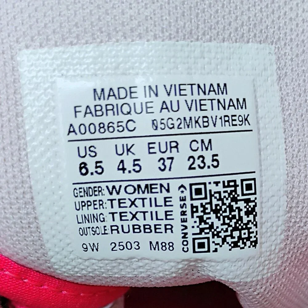 Converse Women Chuck Taylor All Star Move Ombre Platform Barely Rose/Strawberry - Picture 10 of 13